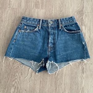 GRLFRND denim shorts